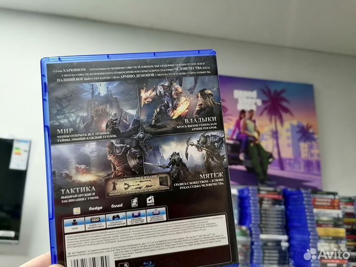 Lords of the fallen PS4, PS5 (б/у)