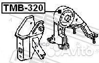 Сайленблок задней подушки двигателя (toyota CAR