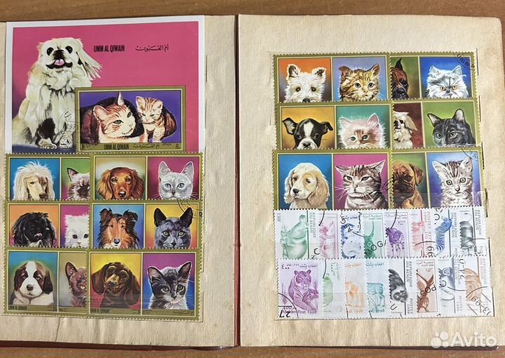 Марки флоры и фауны