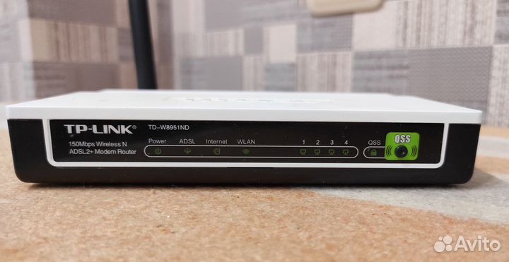 Wi-Fi роутер TP-link TD-W8951N, adsl2