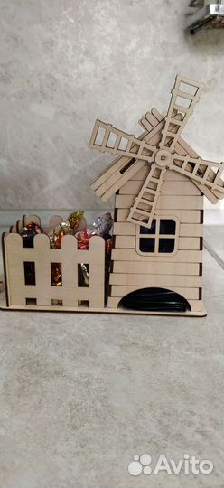 Чайный домик и салфетница