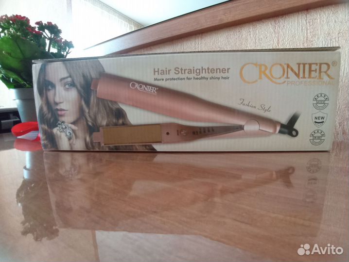 Плойка-утюжок для волос новый
