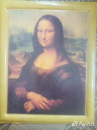 Картина мона лиза