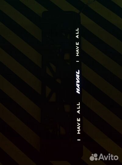 Номерная рамка с вашим логотипом