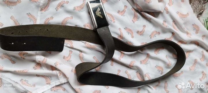 Ремень кожаный