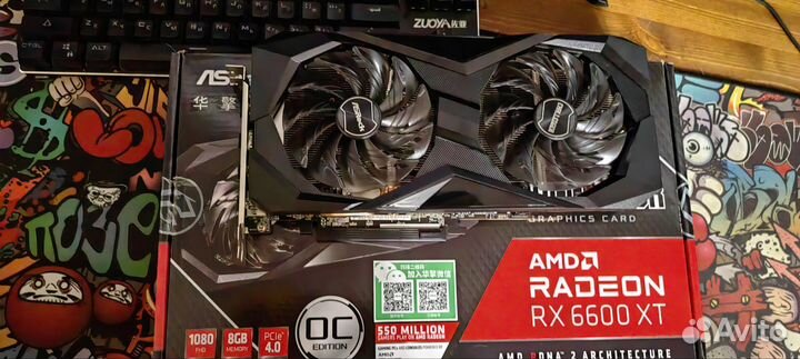 Видеокарта ASRock Radeon RX 6600 XT Challenger OC