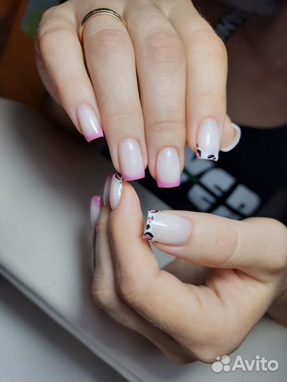 Маникюр,гель-лак,наращивание