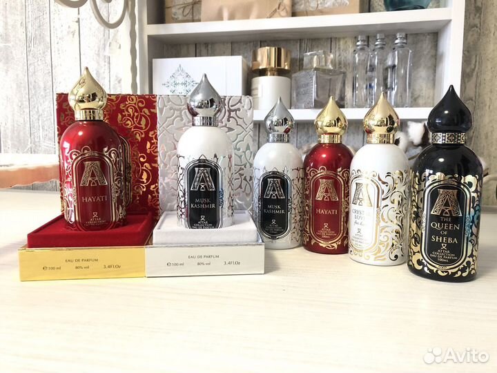 Attar Hayati Musk Kasmir Krystal love Queen Sheba