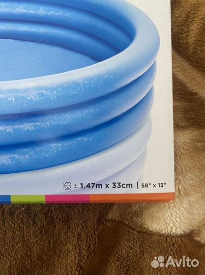 Детский надувной бассейн