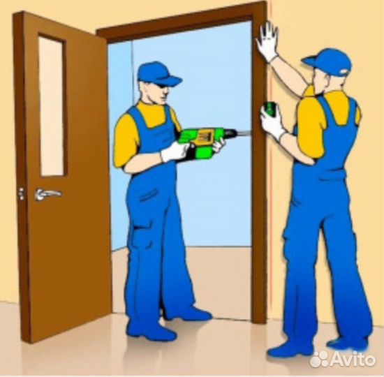 Монтажник дверей
