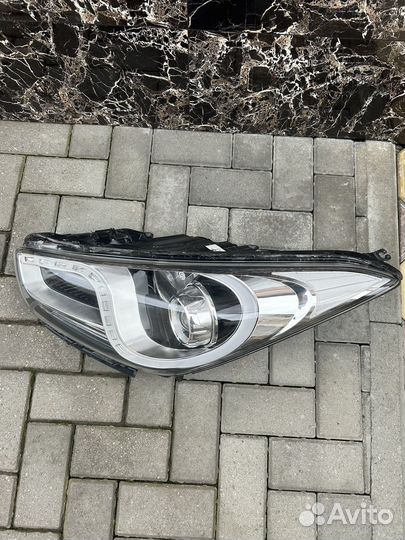 Фара адаптивная к сенон левая