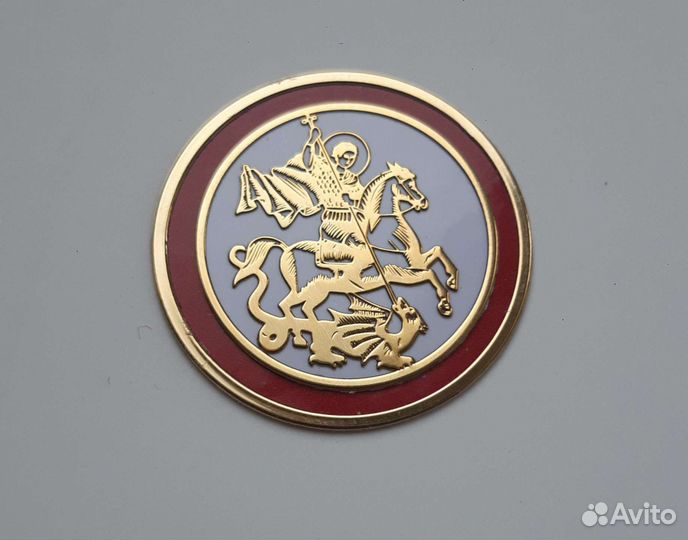 Значок Георгий Победоносец большой