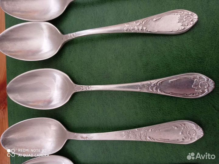 Чайные ложки мельхиор