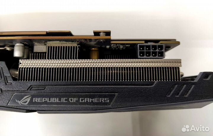 Видеокарта asus ROG strix GTX 1070ti 8Gb