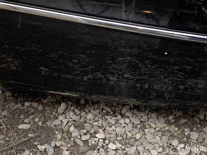 Бампер задний амг на 220 рест