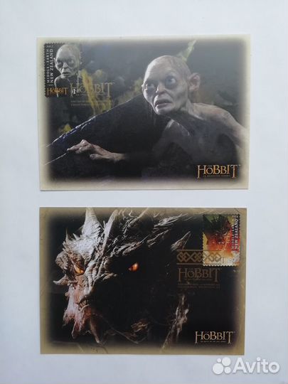 Открытки (картмаксимумы) Хоббит, Властелин колец