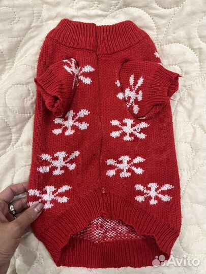 Свитер новогодний для собак/кошек