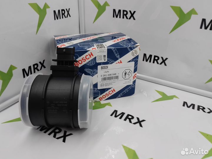 Датчик массового расхода воздуха 0281006048