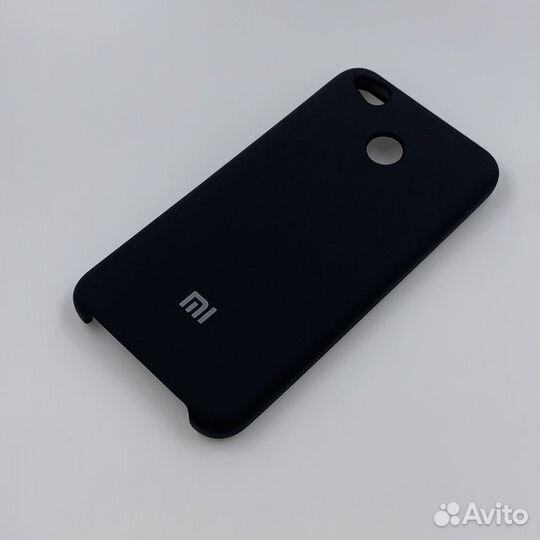 Чехол Silicone Cover Xiaomi Redmi 4X черный