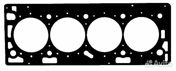 Прокладка гбц gm cruze / orlando / astra h / vectr