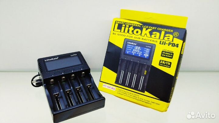 Новое зарядное устройство Liitokala для 18650