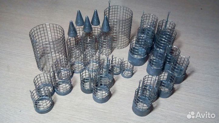 Фидерные кормушки-пули, и сетка