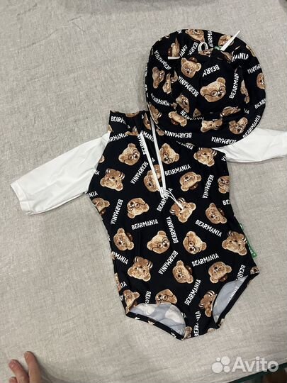 Купальник с SPF и панамка