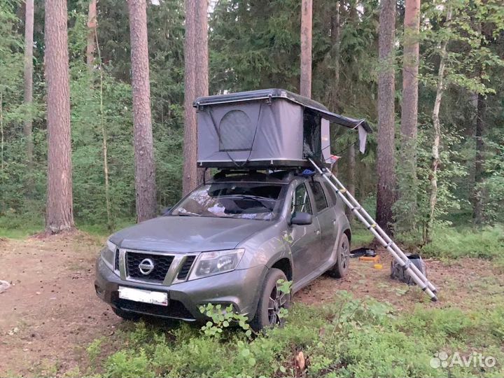 Автомобильная бокс палатка со съемным утеплителем