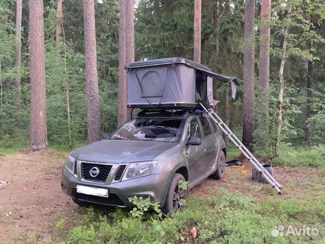 Автомобильная бокс палатка со съемным утеплителем