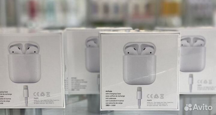 Наушники apple airpods 2 оригинал