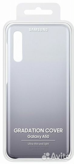 Оригинальный Чехол Gradation для Samsung A50 Black