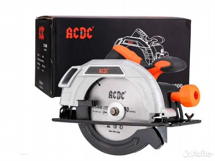 Сетевая пила циркулярная acdc CS-1800