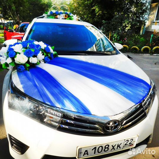 Декорации на свадебные машины