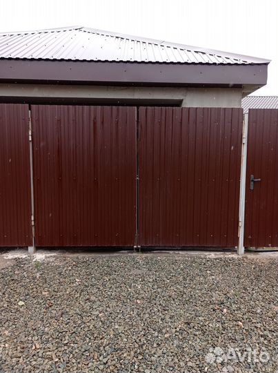 Ворота гаражные металлические бу