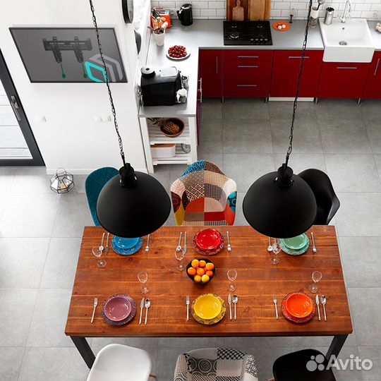 Кронштейн для телевизора onkron наклонный 17-43