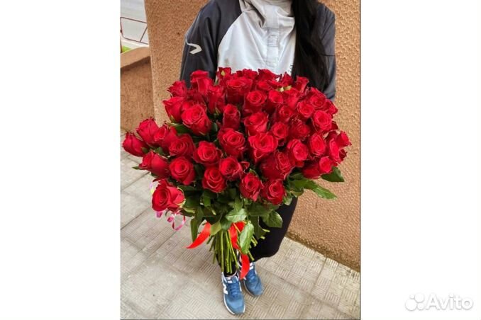 Роза одноголовая букет опт