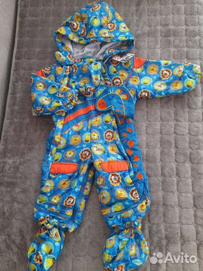 Детский демисезонный комбинезон 74-80