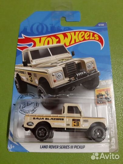 Hot wheels land rover series all pickup