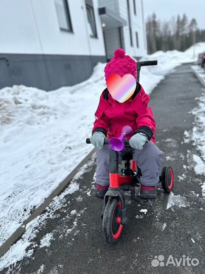 Детский беговел-велосипед 4в1