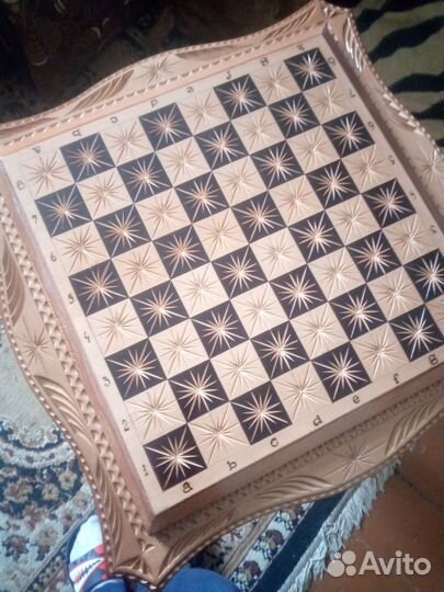 Шахматы ручной работы деревянные