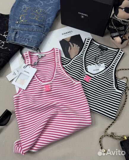 Топ chanel майка