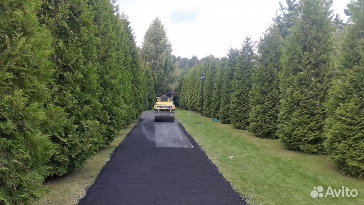 Укладка асфальта