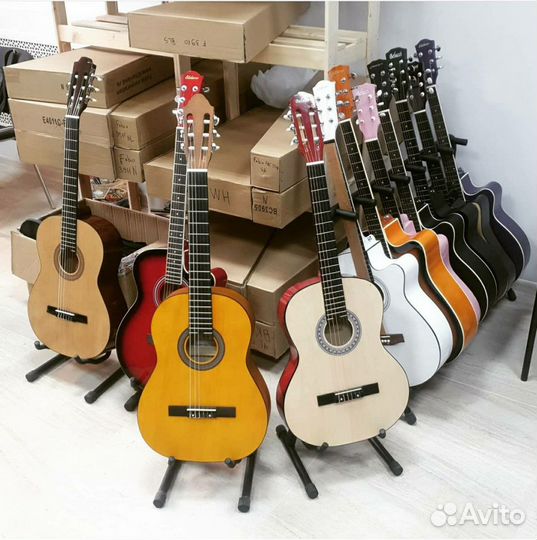 Гитары новые. Отстройка. Магазин. Гарантия. Чек