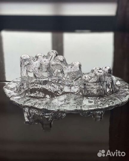 Подсвечник стеклянный Muurla/ Финляндия