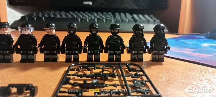Лего фигурки спецназ