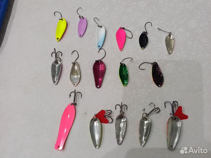 Набор форелевых блесен