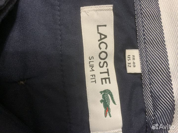 Брюки мужские lacoste