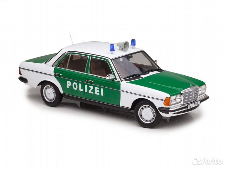 Mercedes 200 W123 Polizei 1980 Norev 1/18