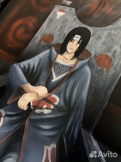Картина по аниме Наруто, «Итачи Учиха»