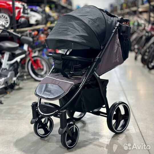Коляска вездеход luxmom g30 черный